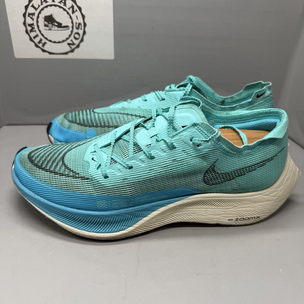 Nike ZoomX Vaporfly NEXT% 2 Aurora Green CU4111-300 Men Size 11 Running Shoes